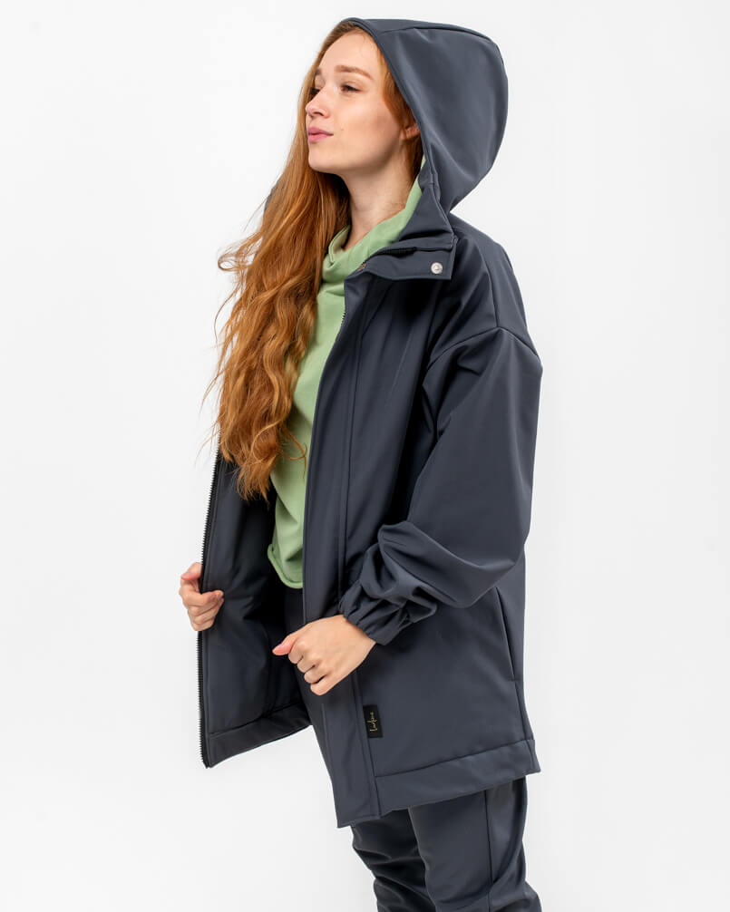 Dámska fleesom zateplená nepremokavá parka Thia