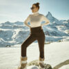 Dámske elegantné nepremokavé softshell nohavice GOLDYMO