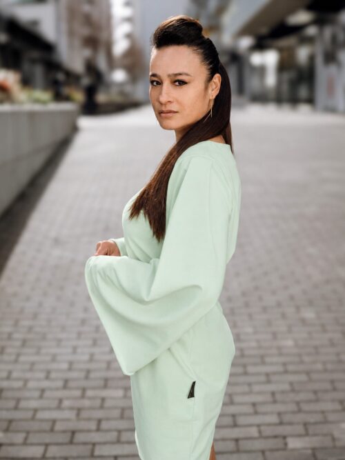 ladime_damske_saty_Viktoria Dámske ORGANIC šaty Viktoria