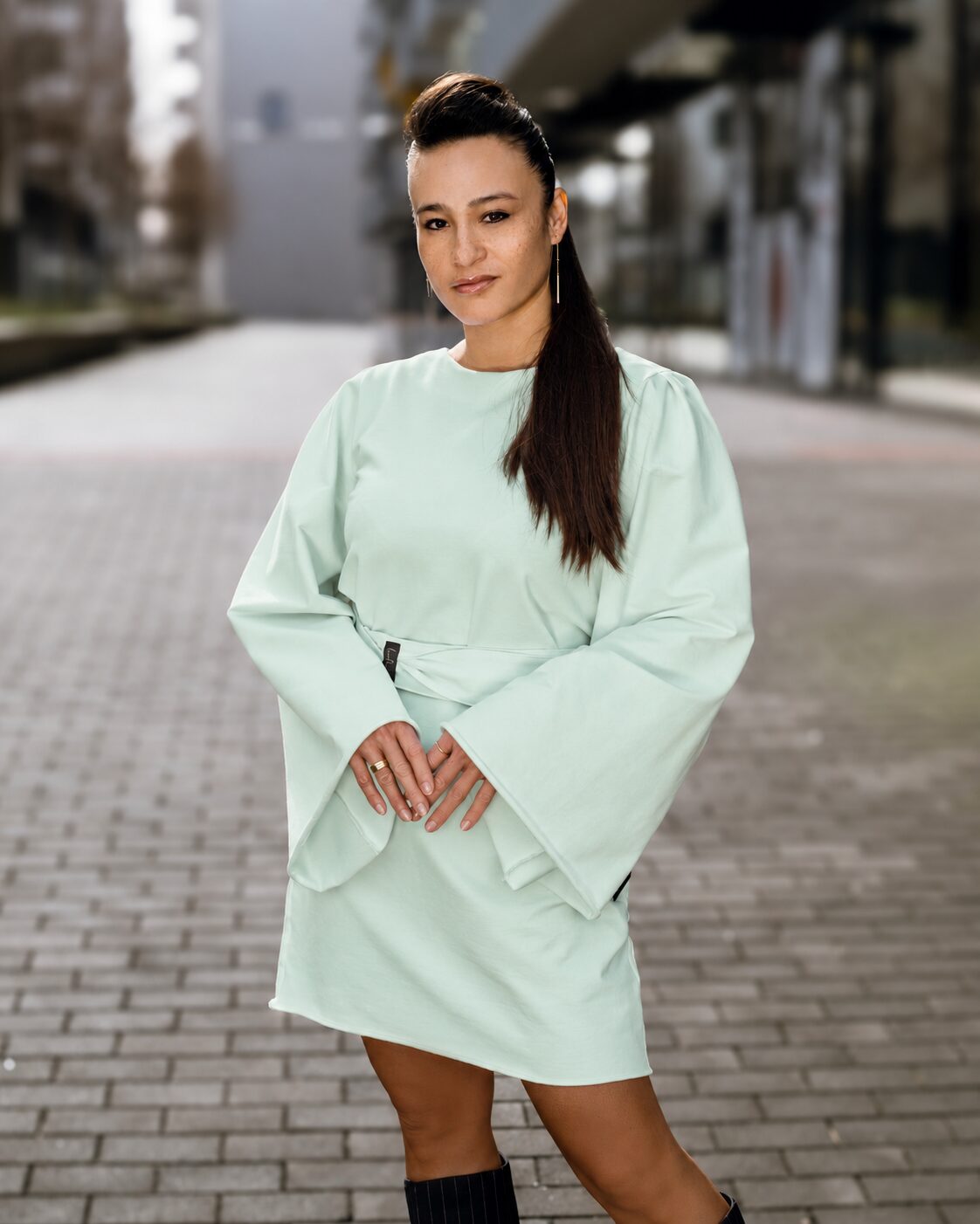 ladime_damske_saty_Viktoria_2 Dámske ORGANIC šaty Viktoria